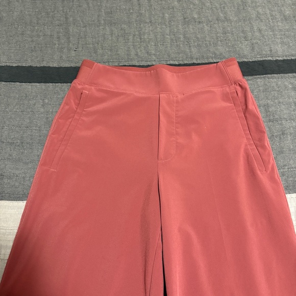 Athleta Pink Wide Leg Pants - Picture 2 of 7